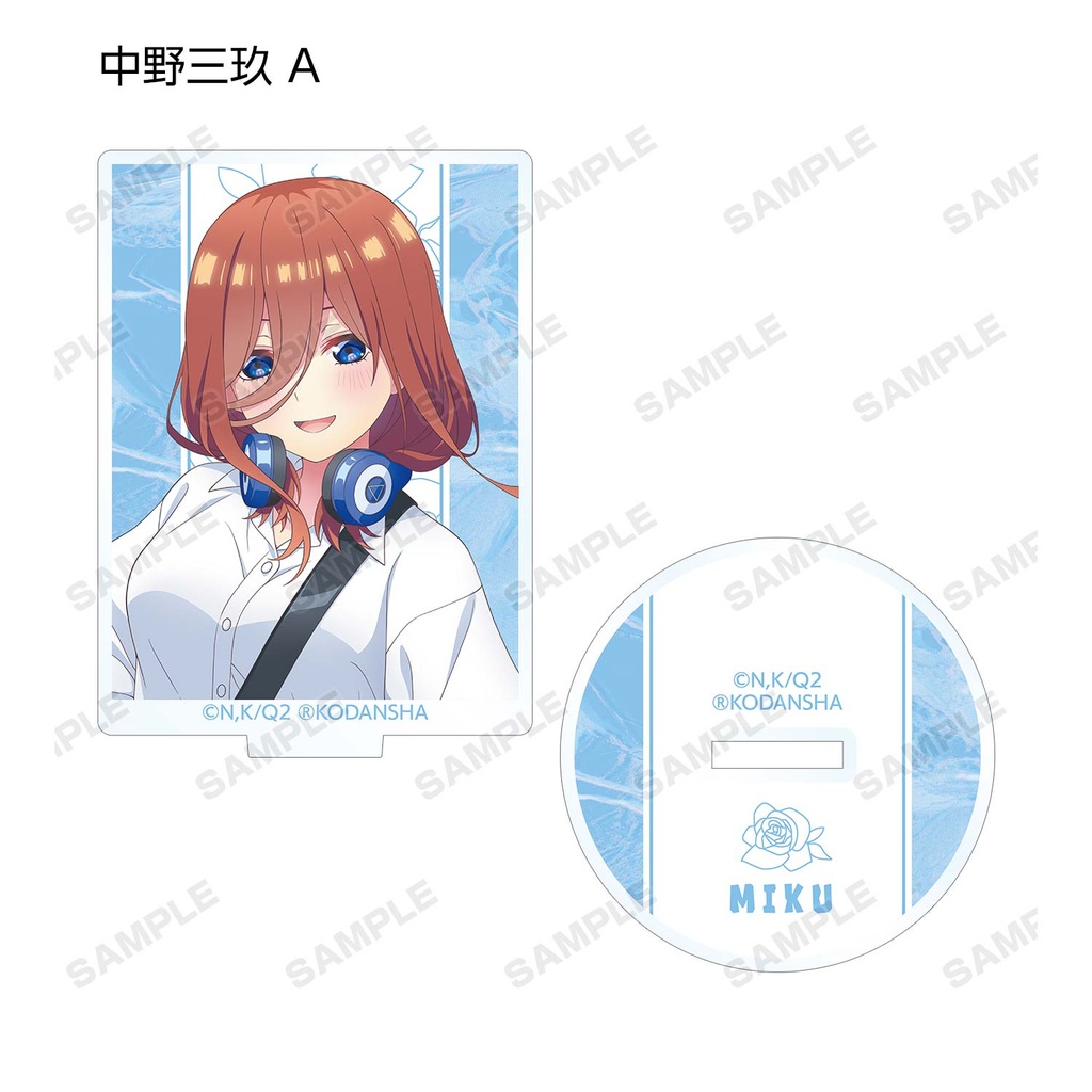 (PO) The Quintessential Quintuplets Original Illustration Guitar Performance Ver. Trading Acrylic Stand [BOX] Image_5