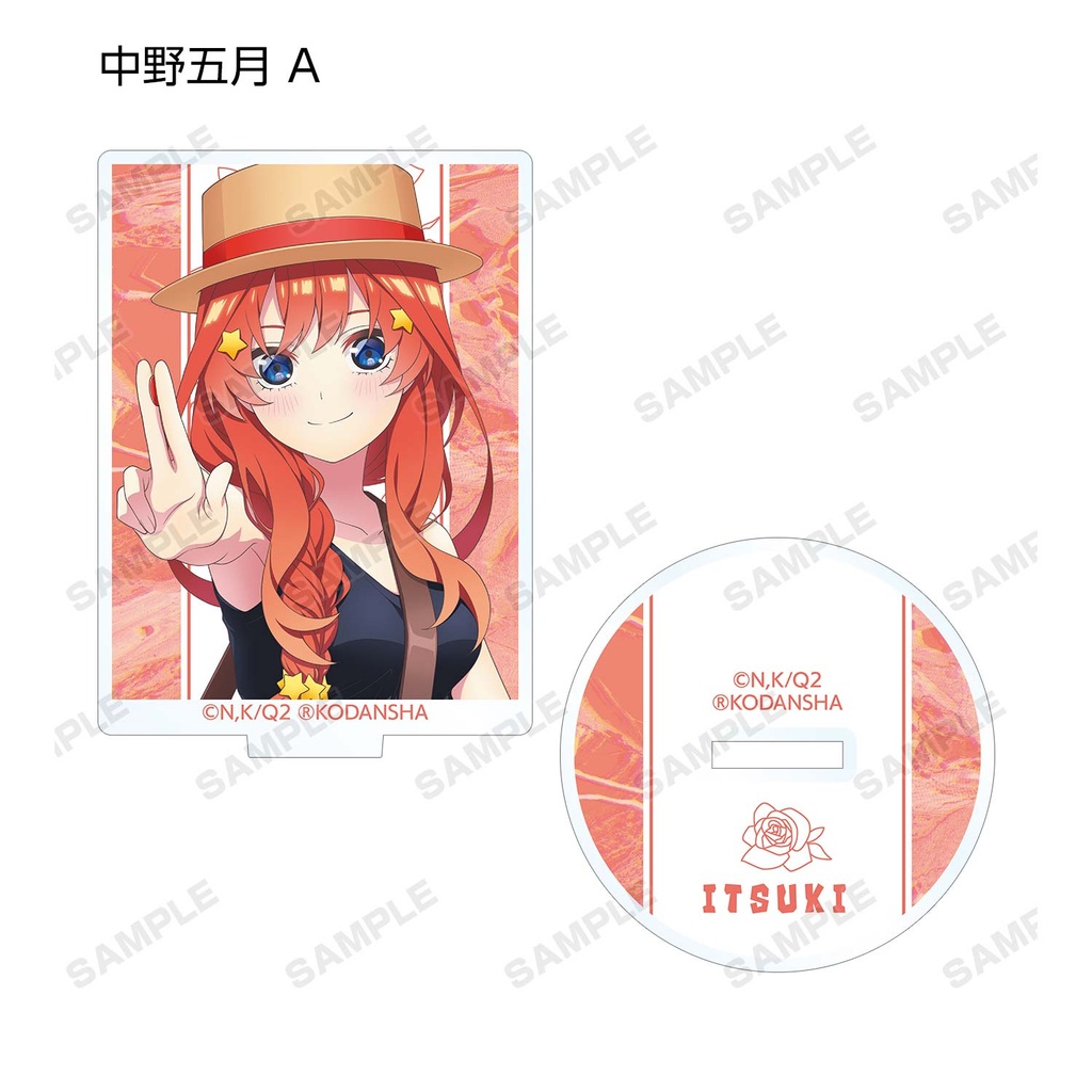 (PO) The Quintessential Quintuplets Original Illustration Guitar Performance Ver. Trading Acrylic Stand [BOX] Image_7