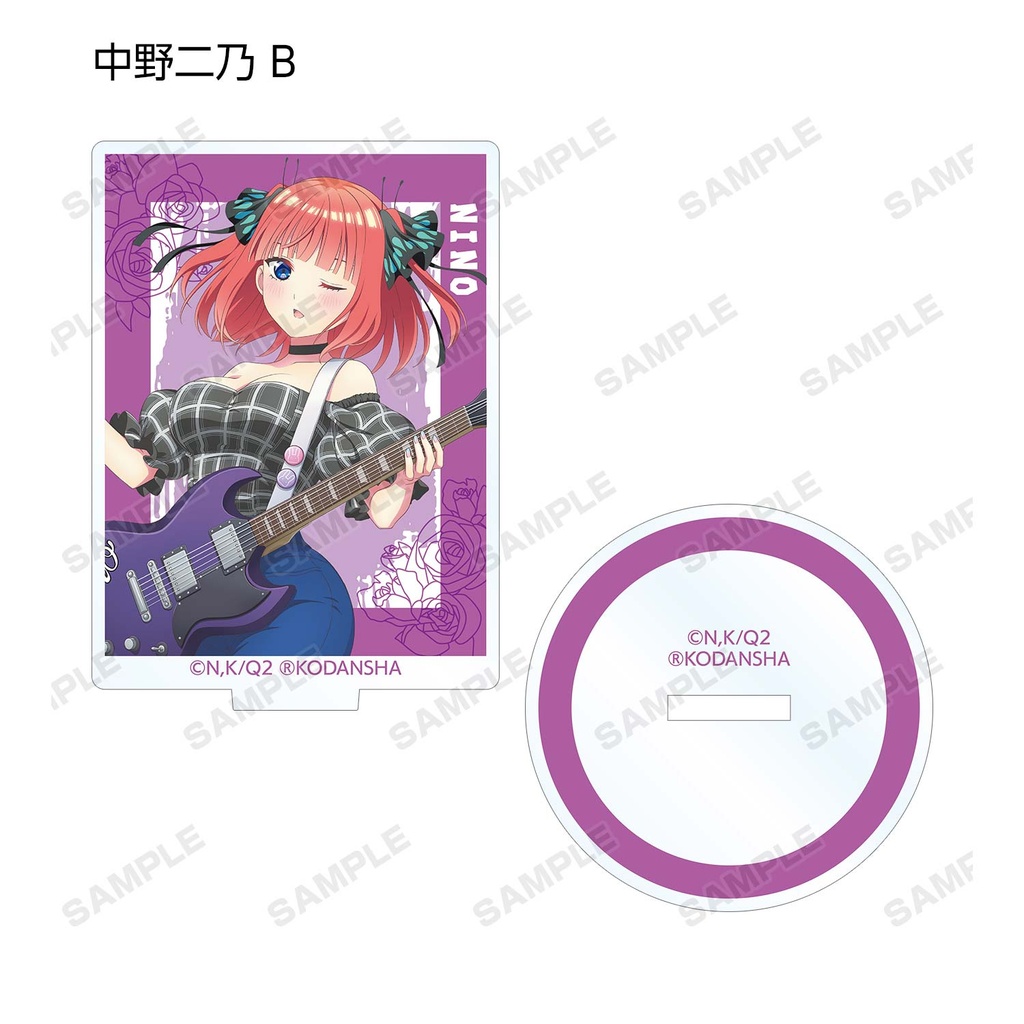 (PO) The Quintessential Quintuplets Original Illustration Guitar Performance Ver. Trading Acrylic Stand [BOX] Image_9