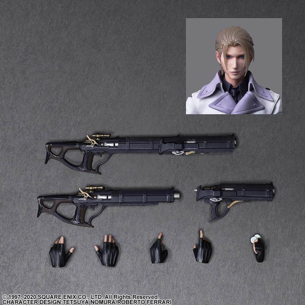 (PO) Final Fantasy VII Remake Play Arts Kai - Rufus Shinra Image_9