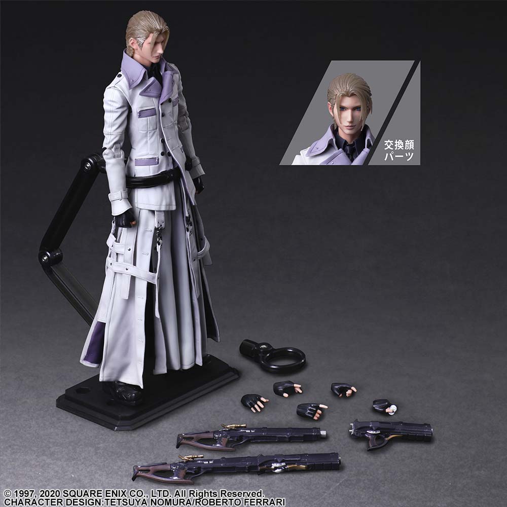 (PO) Final Fantasy VII Remake Play Arts Kai - Rufus Shinra Image_10