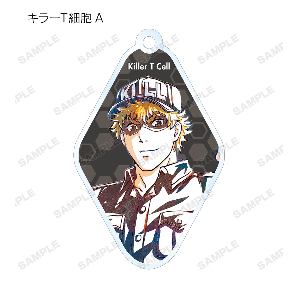 (PO) Cells at Work Trading Ani-Art Acrylic Key Chain [BOX] Image_5