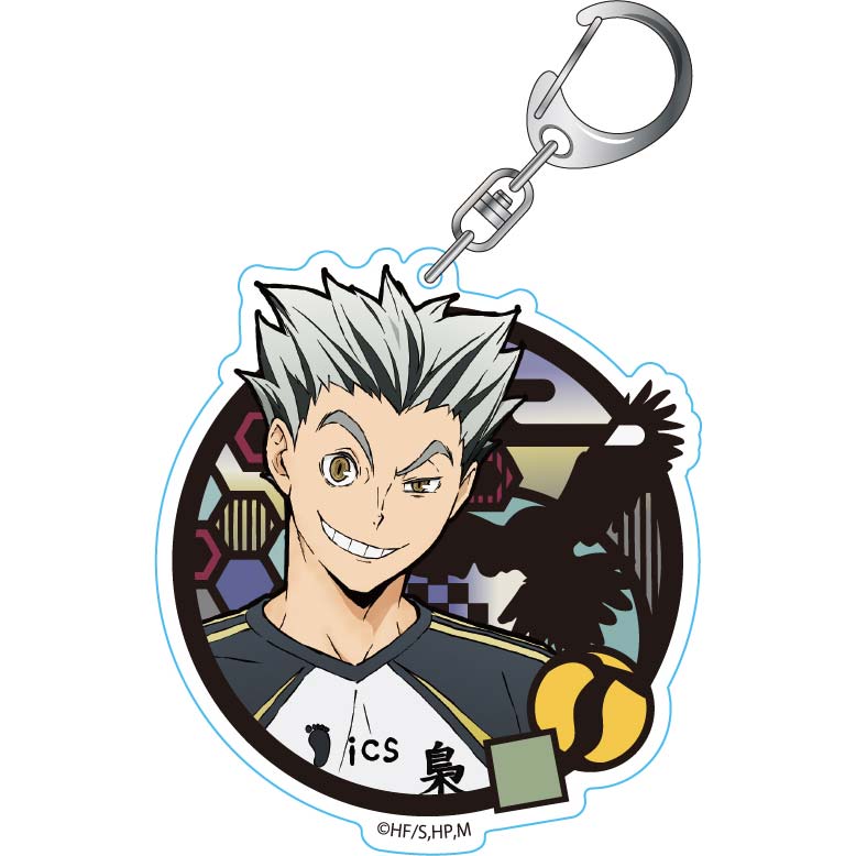 (PO) Haikyu! To The Top Kirie Series Acrylic Key Chain - Bokuto Kotaro Image_1