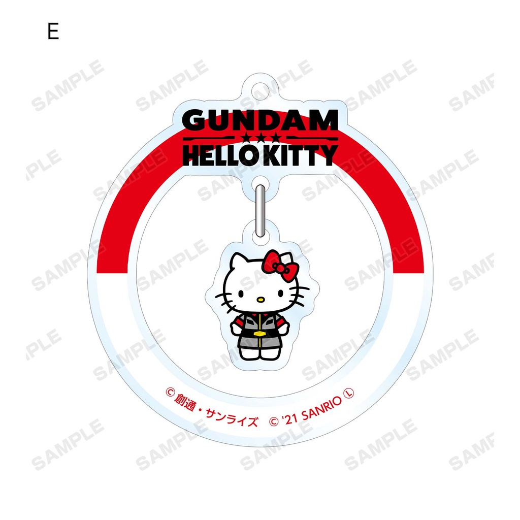 (PO) Gundam & Hello Kitty Trading Yurayura Acrylic Key Chain [BOX] Image_7
