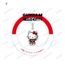 (PO) Gundam & Hello Kitty Trading Yurayura Acrylic Key Chain [BOX] Image_8