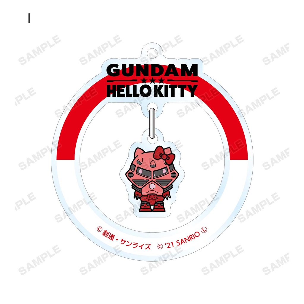 (PO) Gundam & Hello Kitty Trading Yurayura Acrylic Key Chain [BOX] Image_11