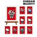 (PO) Gundam & Hello Kitty Trading Mini Art Frame [BOX] Image_1