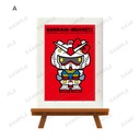 (PO) Gundam & Hello Kitty Trading Mini Art Frame [BOX] Image_3