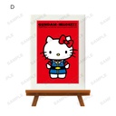 (PO) Gundam & Hello Kitty Trading Mini Art Frame [BOX] Image_6