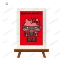 (PO) Gundam & Hello Kitty Trading Mini Art Frame [BOX] Image_9