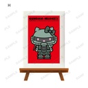 (PO) Gundam & Hello Kitty Trading Mini Art Frame [BOX] Image_10