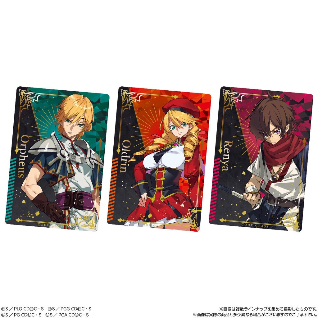 (PO) Code Geass Genesic Re;CODE Twin Wafer Card [BOX] Image_5