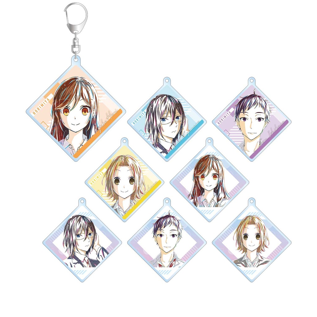 (PO) Horimiya: Hori-san to Miyamura-kun Trading Ani-Art Acrylic Key Chain [BOX] Image_2