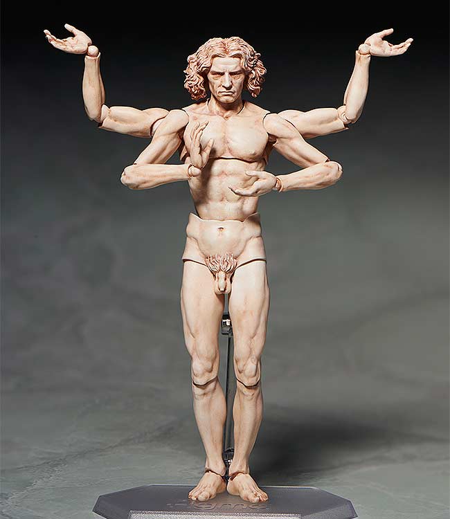 (PO) figma SP-075 The Table Museum Vitruvian Man Image_5