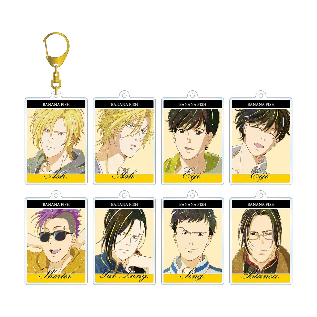 (PO) Banana Fish Trading Ani-Art Vol. 3 Acrylic Key Chain [BOX] Image_2
