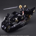 (PO) Final Fantasy VII Advent Children Play Arts Kai Cloud Strife & Fenrir (Re-issue) Image_5
