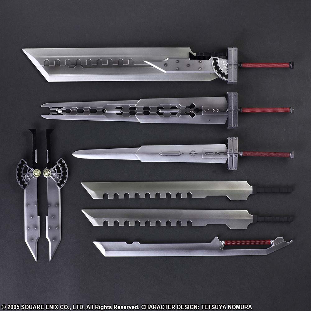 (PO) Final Fantasy VII Advent Children Play Arts Kai Cloud Strife & Fenrir (Re-issue) Image_8