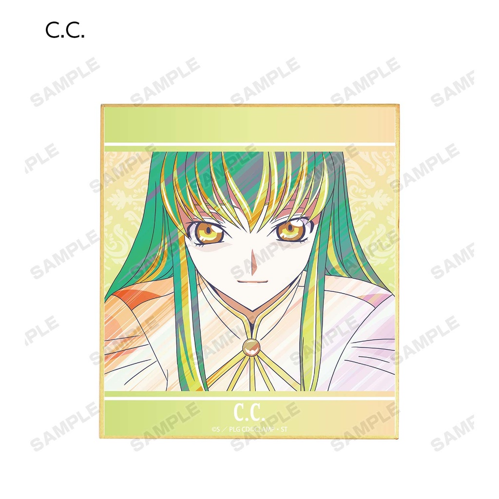 (PO) Code Geass Lelouch of the Rebellion Trading Ani-Art Clear Label Mini Shikishi [BOX] Image_4