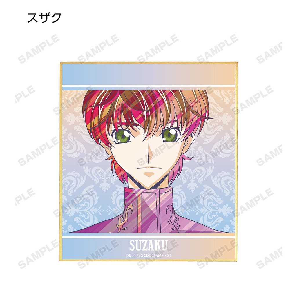 (PO) Code Geass Lelouch of the Rebellion Trading Ani-Art Clear Label Mini Shikishi [BOX] Image_5