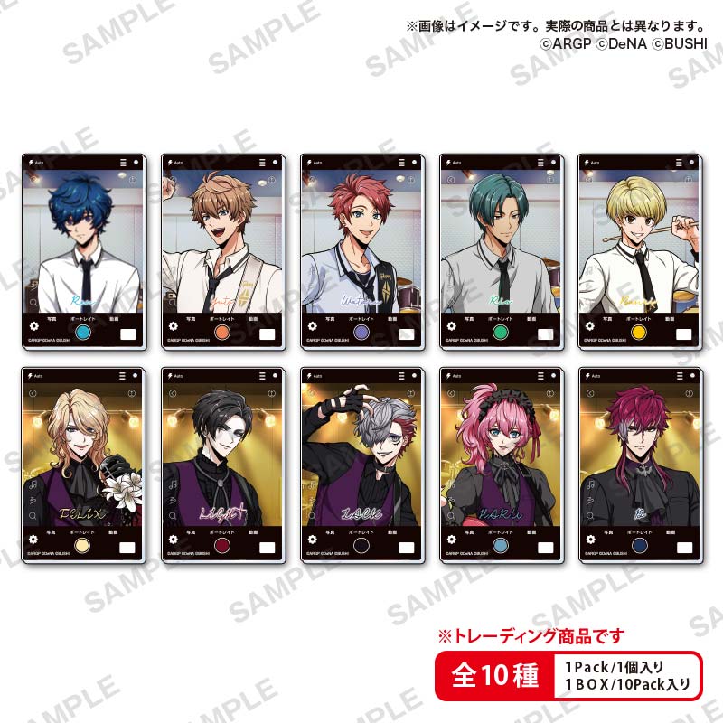 (PO) ARGONAVIS from BanG Dream! AAside Trading Acrylic Card Key Chain Practicing Ver. Vol. 1 [BOX] Image_1