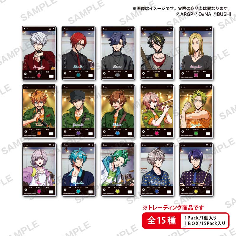 (PO) ARGONAVIS from BanG Dream! AAside Trading Acrylic Card Key Chain Practicing Ver. Vol. 2 [BOX] Image_1