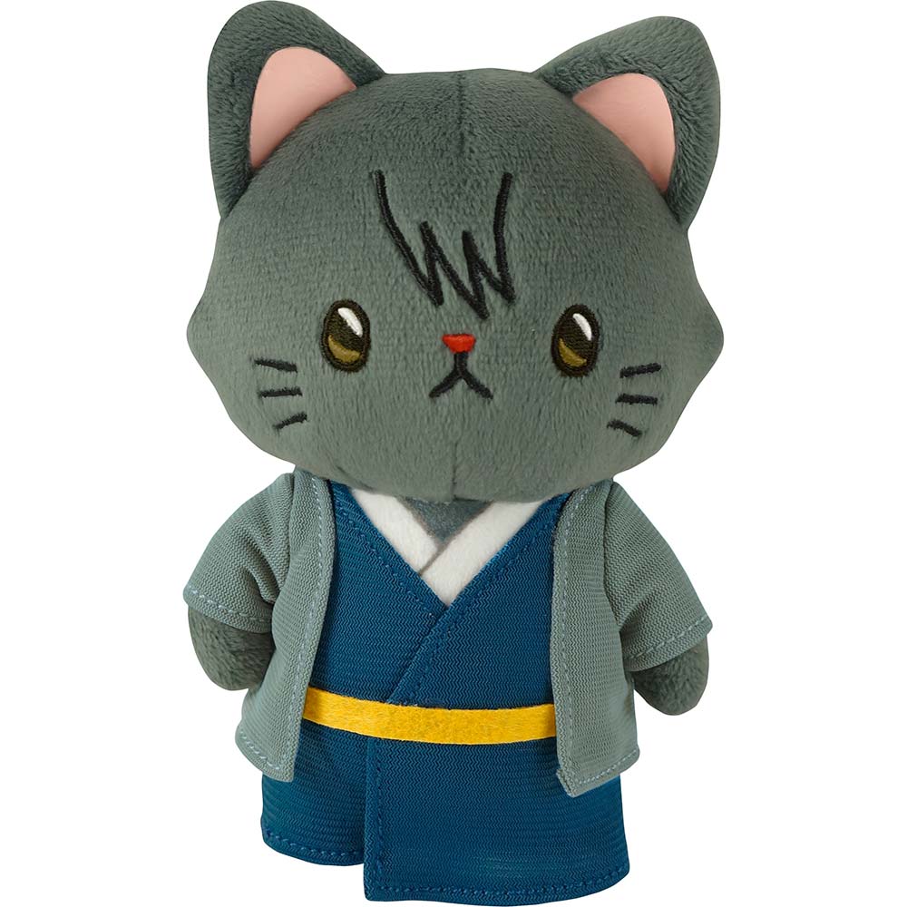 (PO) Gintama withCAT Plush Key Chain with Eye Mask - Katsura Kotarou Image_1