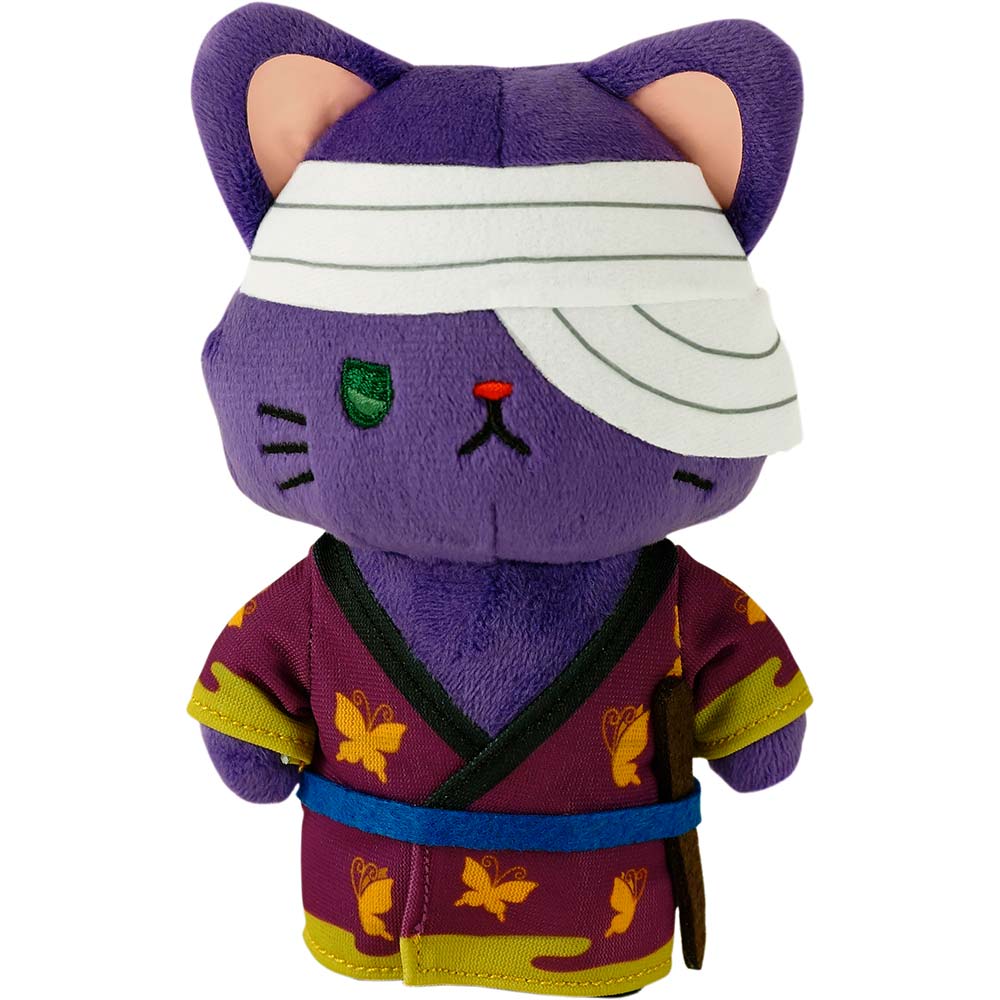 (PO) Gintama withCAT Plush Key Chain with Eye Mask - Takasugi Shinsuke Image_1