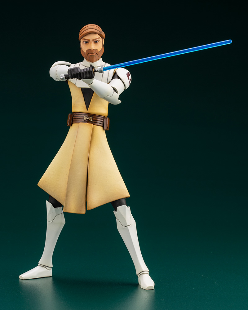 (PO) ARTFX+ Star Wars: The Clone Wars - Obi Wan Kenobi The Clone Wars Ver. Image_3