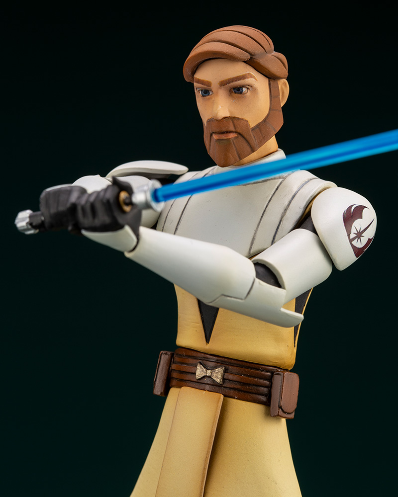 (PO) ARTFX+ Star Wars: The Clone Wars - Obi Wan Kenobi The Clone Wars Ver. Image_13