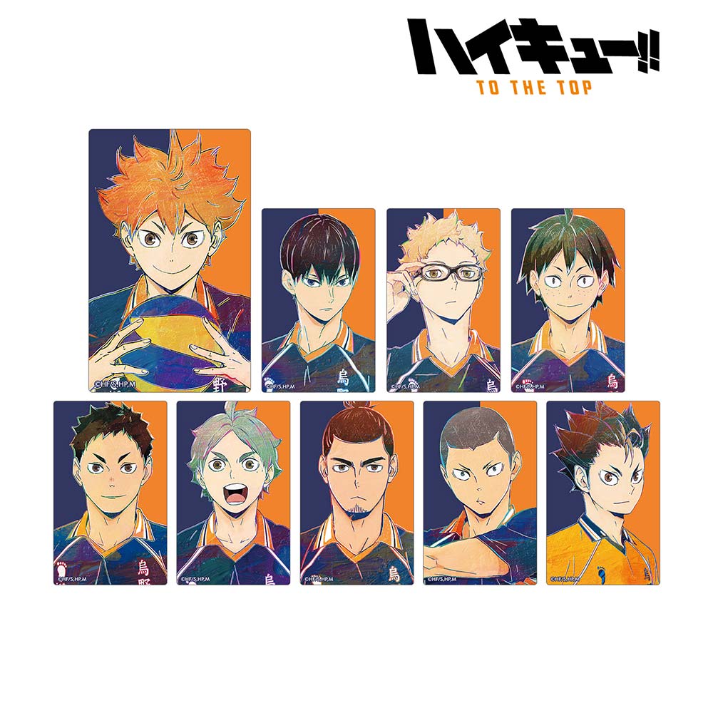 (PO) Haikyu! To The Top Trading Ani-Art Vol. 4 Card Sticker [BOX] Image_1