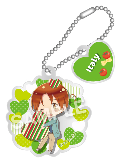 (PO) Hetalia World Stars Acrylic Ball Chain [BOX] Image_2