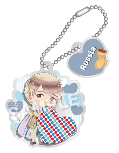 (PO) Hetalia World Stars Acrylic Ball Chain [BOX] Image_8