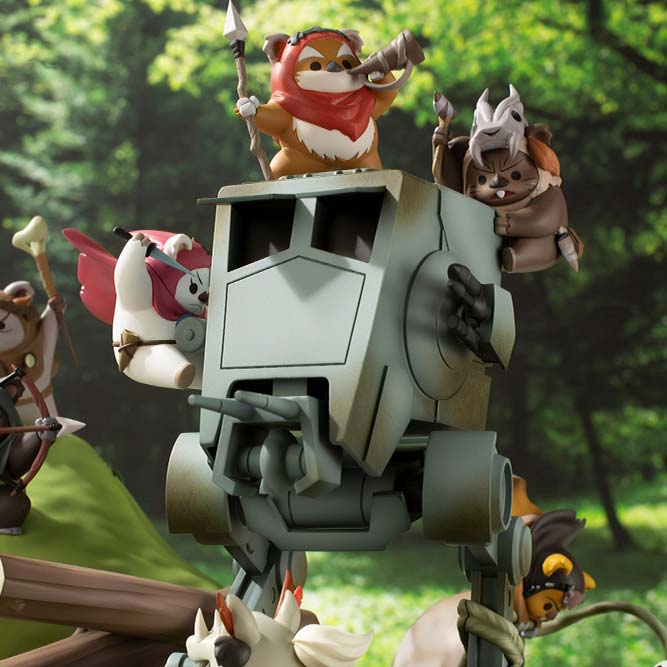(PO) Star Wars ARTFX Artist Series Battle of Endor The Little Rebels Image_1