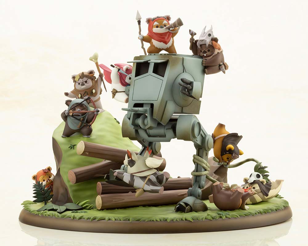 (PO) Star Wars ARTFX Artist Series Battle of Endor The Little Rebels Image_3