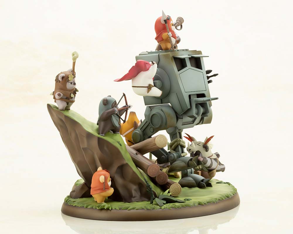 (PO) Star Wars ARTFX Artist Series Battle of Endor The Little Rebels Image_9