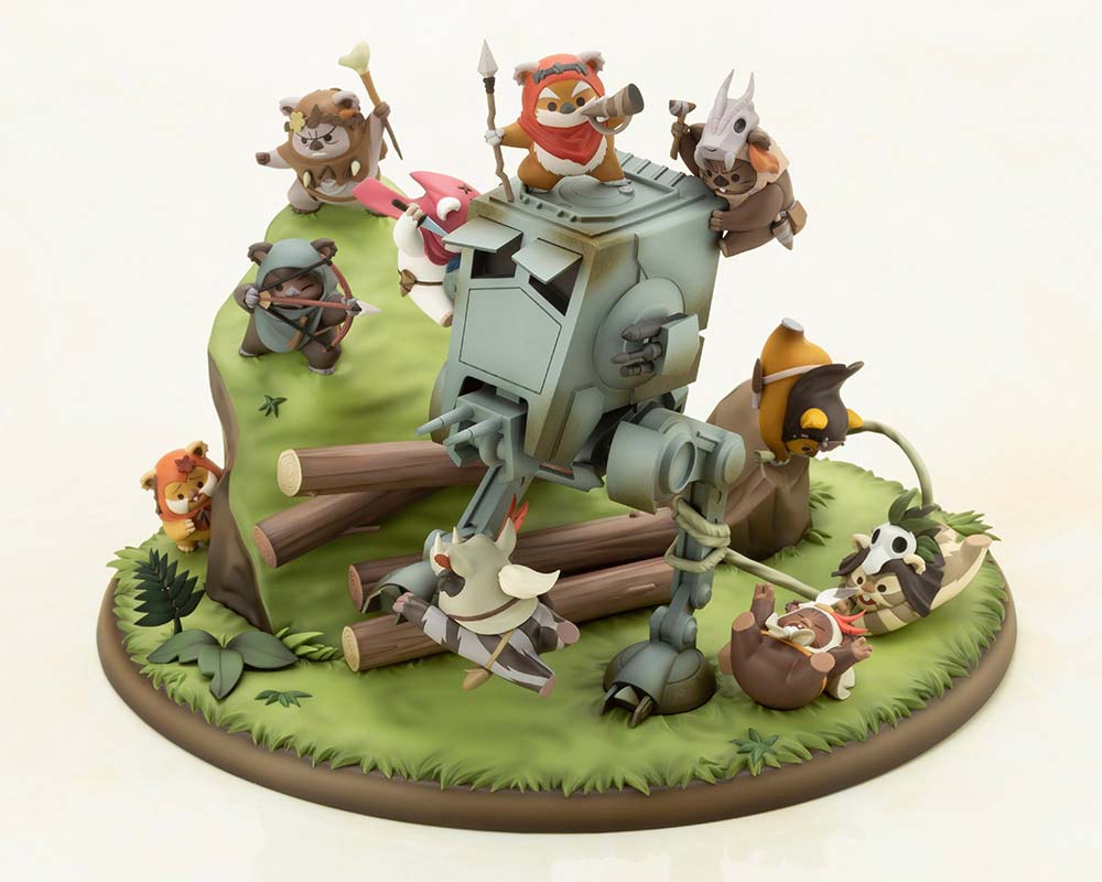 (PO) Star Wars ARTFX Artist Series Battle of Endor The Little Rebels Image_11