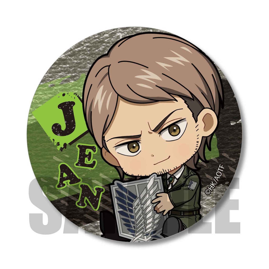 (PO) Trading Can Badge Attack on Titan GyuGyutto [BOX] Image_5