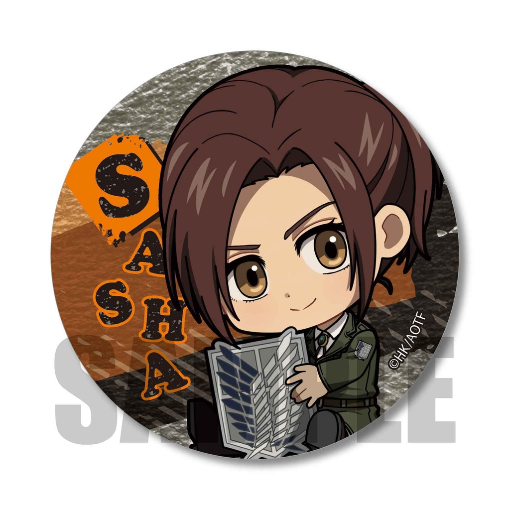 (PO) Trading Can Badge Attack on Titan GyuGyutto [BOX] Image_7
