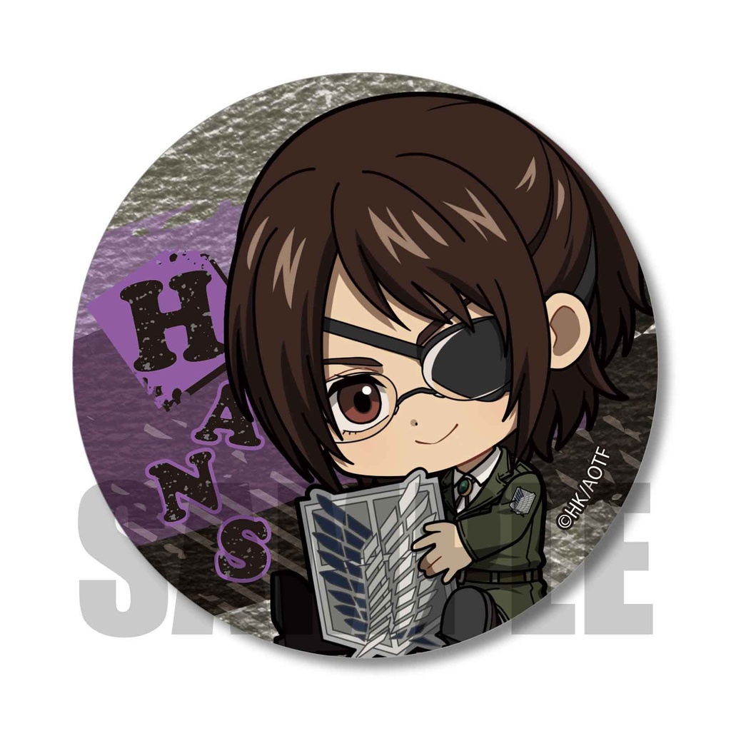 (PO) Trading Can Badge Attack on Titan GyuGyutto [BOX] Image_9