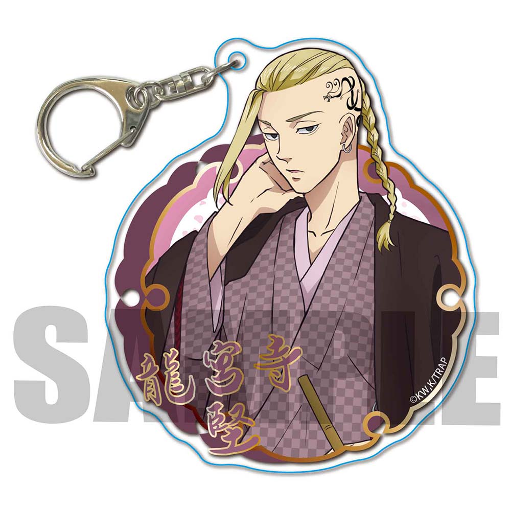 (PO) Tokyo Revengers Choi Deka Acrylic Key Chain Kimono Ver. - Ryuguji Ken Image_1