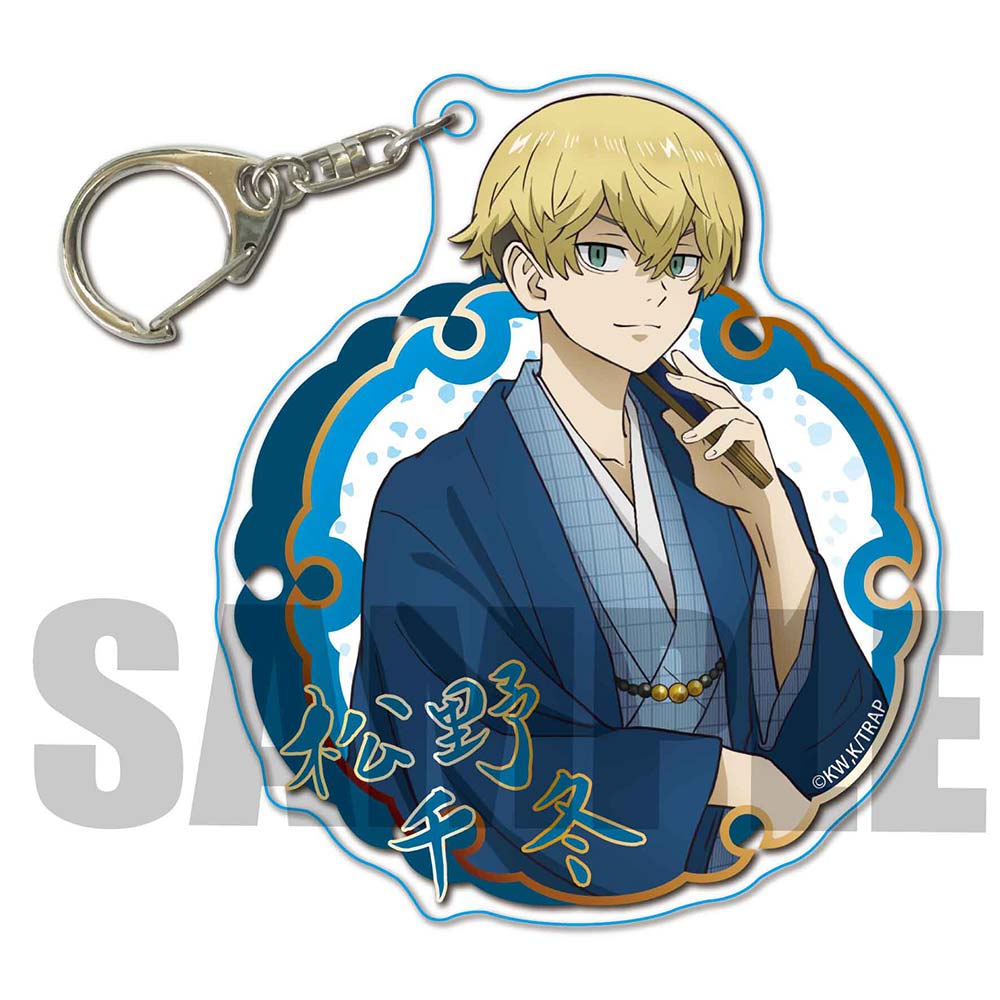 (PO) Tokyo Revengers Choi Deka Acrylic Key Chain Kimono Ver. - Matsuno Chifuyu Image_1