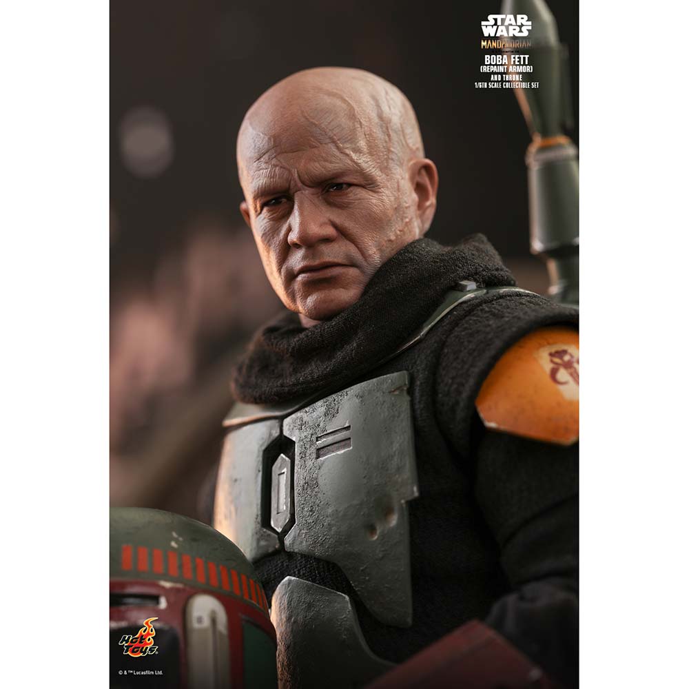 (PO) Television Masterpiece Series TMS056 - The Mandalorian - Boba Fett (Repaint Armor) and Throne Image_4