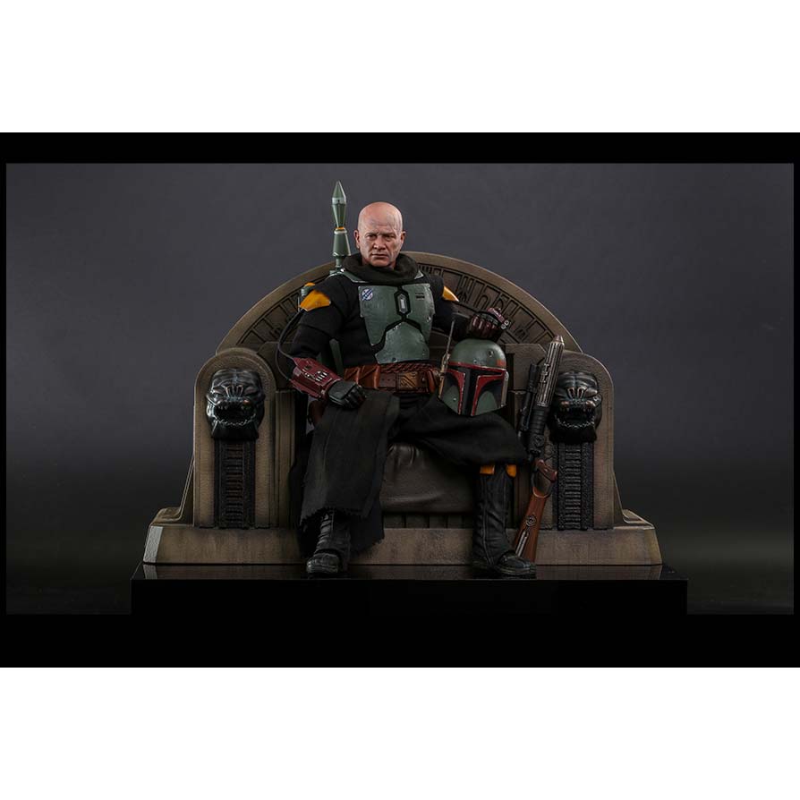 (PO) Television Masterpiece Series TMS056 - The Mandalorian - Boba Fett (Repaint Armor) and Throne Image_16