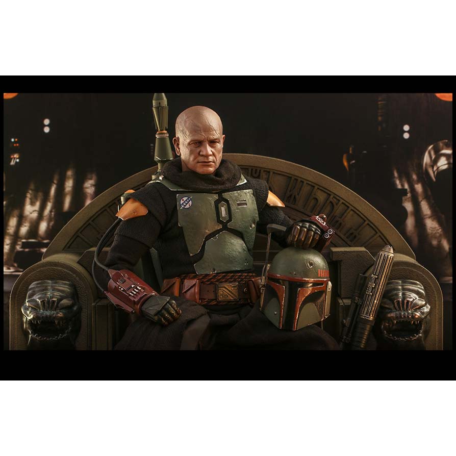 (PO) Television Masterpiece Series TMS056 - The Mandalorian - Boba Fett (Repaint Armor) and Throne Image_17