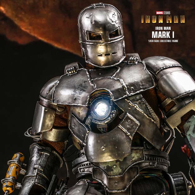 (PO) Movie Masterpiece Series Diecast MMS605D40 - Iron Man - Iron Man Mark I Image_1
