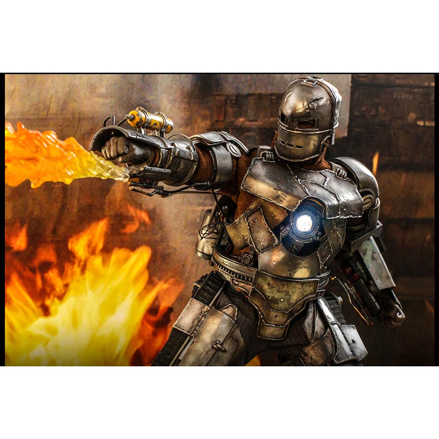 (PO) Movie Masterpiece Series Diecast MMS605D40 - Iron Man - Iron Man Mark I Image_6