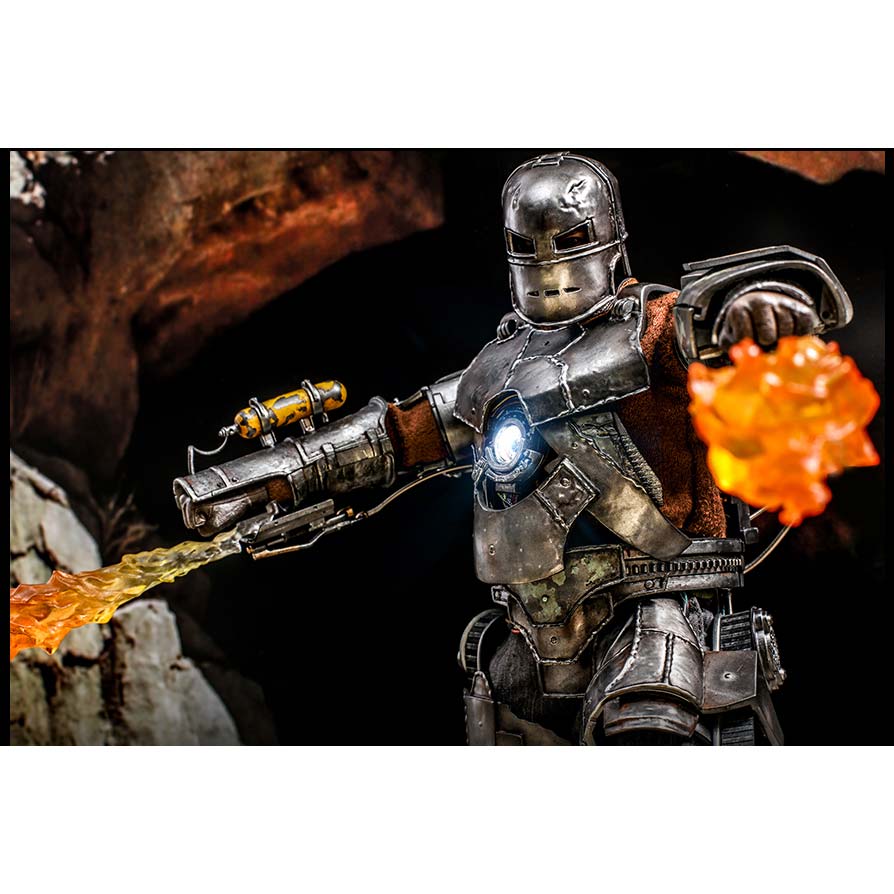 (PO) Movie Masterpiece Series Diecast MMS605D40 - Iron Man - Iron Man Mark I Image_10