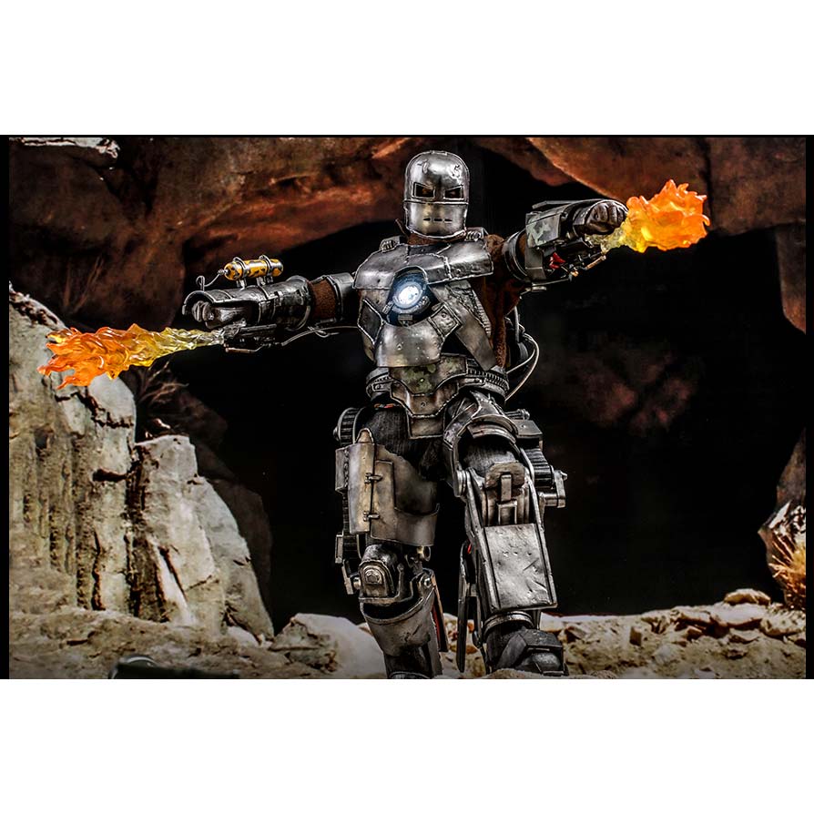 (PO) Movie Masterpiece Series Diecast MMS605D40 - Iron Man - Iron Man Mark I Image_12
