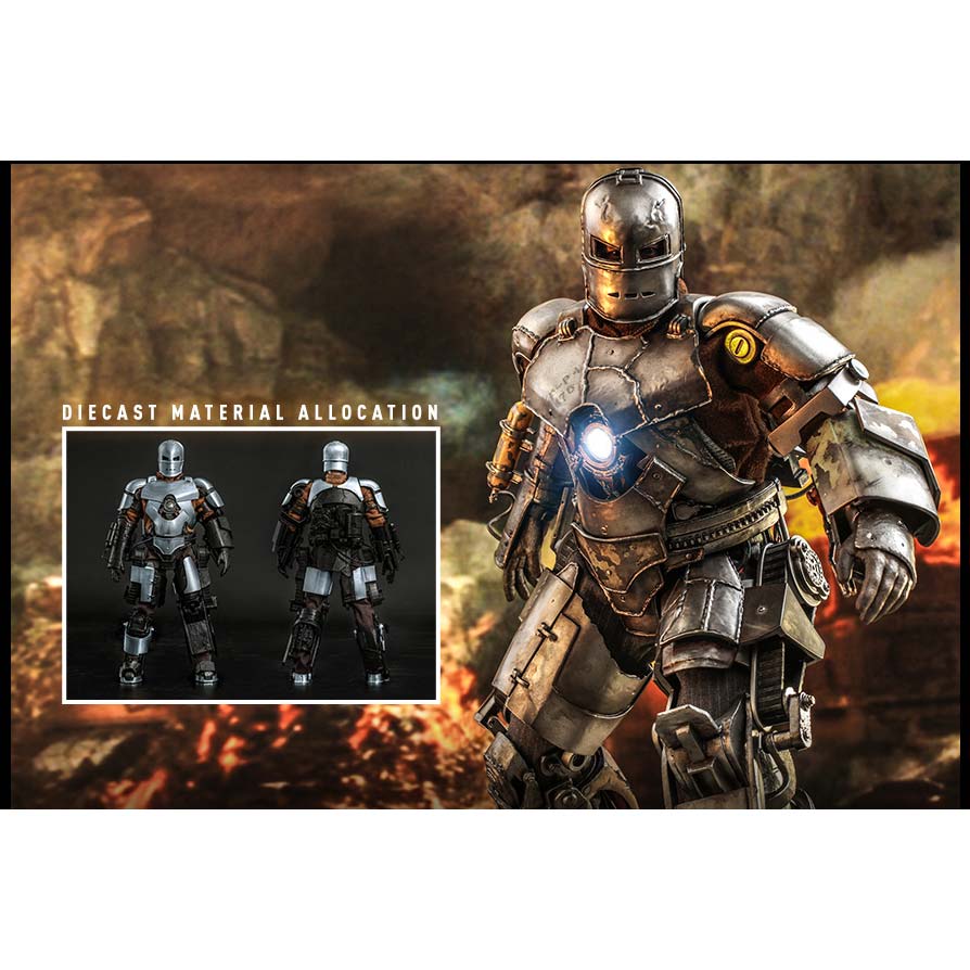 (PO) Movie Masterpiece Series Diecast MMS605D40 - Iron Man - Iron Man Mark I Image_14