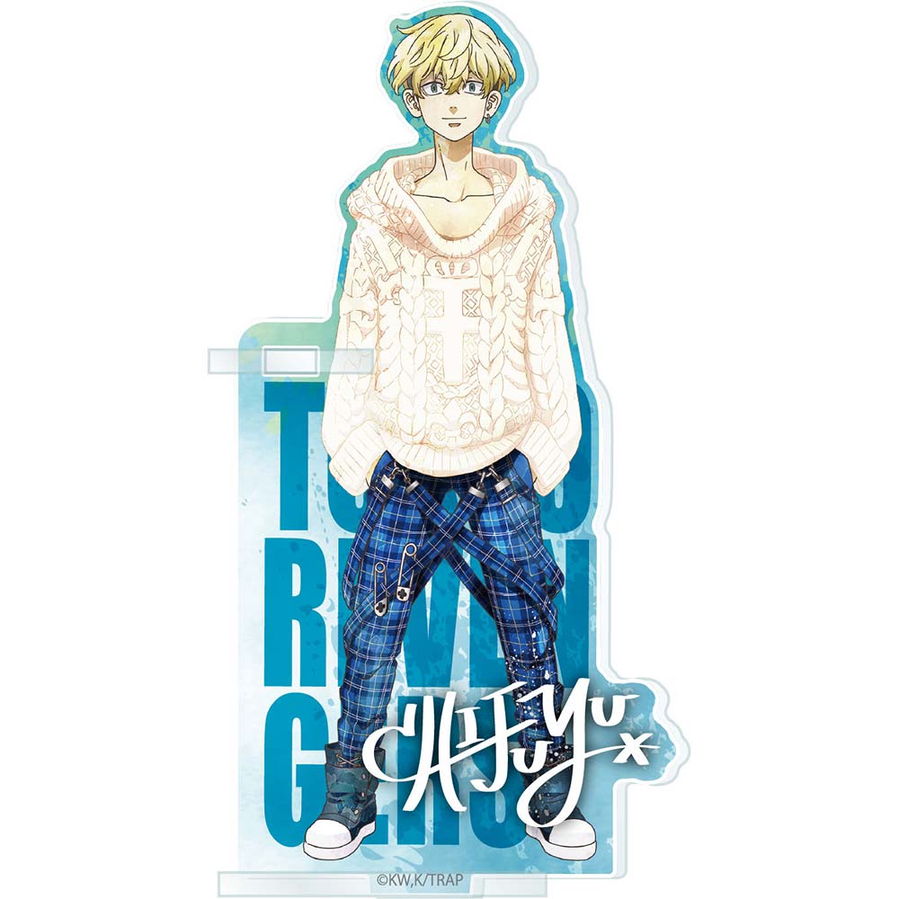 (PO) Tokyo Revengers Wet Color Series Acrylic Pen Stand Vol. 2 - Matsuno Chifuyu Image_1